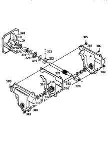 Gear Case Assembly parts for Canadiana Gas Snowblower G2484-010 from AppliancePartsPros.com