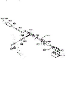 Chute Crank Assembly parts for Canadiana Gas Snowblower G2484-010 from AppliancePartsPros.com