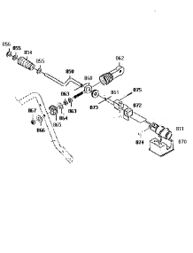 Chute Chank Assembly parts for Dynamark Gas Snowblower G2814000 from AppliancePartsPros.com