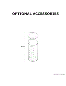 Optional Accessories parts for Ge Blender G8H1AASSP1SS from AppliancePartsPros.com