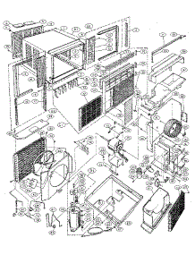 Replacement Parts parts for Goldstar Room Air Conditioner GA-071 from AppliancePartsPros.com