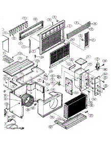 Non-Functional Replacement Parts parts for Goldstar Room Air Conditioner GA-122A from AppliancePartsPros.com