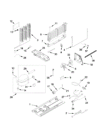 Unit Parts parts for Gladiator Top-Mount Refrigerator GARF19XXYK01 from AppliancePartsPros.com