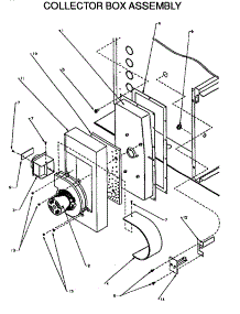 Collector Box Assembly parts for Amana Furnace GBI045A25A/P1176901F from AppliancePartsPros.com