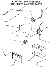 Control Box Assembly / Miscellaneous Parts parts for Amana Furnace GBI045A25A/P1176901F from AppliancePartsPros.com
