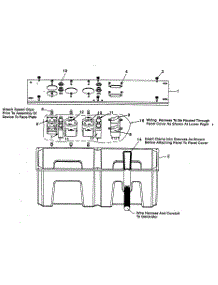 Control Panel parts for Devilbiss Generator GBVE8000-1 from AppliancePartsPros.com