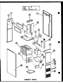 Cabinet Parts (Gc-65De-2 / P96331-2F) (Gc-80De-3 / P96331-4F) (Gc-105De-3 / P96331-7F) parts for Amana Furnace GC-140E/P96331-10F from AppliancePartsPros.com