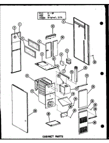 Cabinet Parts (Gc-140E / P96331-10F) (Gc-105E-3 / P96331-6F) (Gc-120E-4 / P96331-9F) (Gc-140E-5 / P96331-11F) parts for Amana Furnace GC-65DE-2/P96331-2F from AppliancePartsPros.com