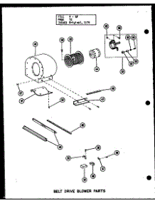 Belt Drive Blower Parts (Gc-65De-2 / P96331-2F) (Gc-80De-3 / P96331-4F) (Gc-105De-3 / P96331-7F) parts for Amana Furnace GC-80DE-3/P96331-4F from AppliancePartsPros.com