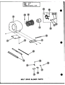 Belt Drive Blower Parts (Gc-65De-2 / P96252-2F) (Gc-65De-2 / P96306-2F) (Gc-80De-3 / P96252-4F) (Gc-80De-3 / P96306-4F) (Gc-105De-3 / P96252-7F) (Gc-105De-3 / P96306-7F) parts for Amana Furnace GC-80DE/P96252-3F from AppliancePartsPros.com