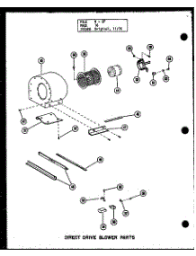 Direct Drive Blower Parts (Gc65df-2 / P96382-1F) (Gc80df / P96382-2F) (Gc80df-3 / P96382-3F) (Gc105df / P96382-4F) (Gc105df-3 / P96382-5F) (Gc120df / P96382-6F) (Gc120df-3.5 / P96382-7F) (Gc140df-4 / P96382-8F) parts for Amana Furnace GC105DF-3/P96331-24F from AppliancePartsPros.com