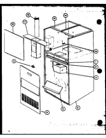 Cabinet Assembly parts for Amana Furnace GC125-4/P9806104F from AppliancePartsPros.com