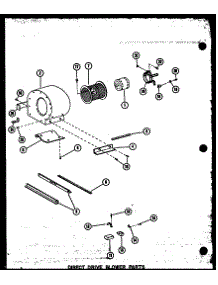 Direct Drive Blower Parts (Gc65dj-2 / P96455-1F) (Gc80dj / P96455-2F) (Gc80dj-3 / P96455-3F) (Gc105dj / P96455-4F) (Gc105dj-3 / P96455-5F) (Gc120dj / P96455-6F) (Gc120dj-3.5 / P96455-7F) (Gc140dj-4 / P96455-8F) parts for Amana Furnace GC140DJ-4/P96455-16F from AppliancePartsPros.com
