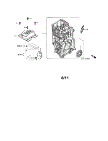 Cylinder parts for Honda Lawn & Garden Engine GC160A-MHA2 from AppliancePartsPros.com