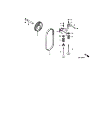 Camshaft parts for Honda Lawn & Garden Engine GC160A-MHA2 from AppliancePartsPros.com