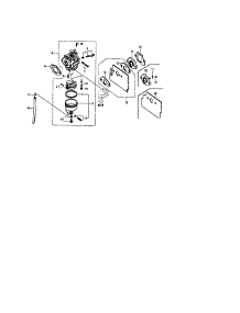 Carburetor parts for Honda Lawn & Garden Engine GC190AQHAD from AppliancePartsPros.com
