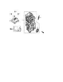 Cylinder Barrel parts for Honda Lawn & Garden Engine GC190AQHAD from AppliancePartsPros.com
