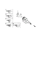 Crankshaft parts for Honda Lawn & Garden Engine GC190AQHAD from AppliancePartsPros.com