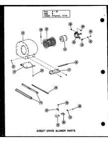 Direct Drive Blower Parts (Gc80df / P96331-21F) (Gc80df-3 / P96331-22F) (Gc105df / P96331-23F) (Gc105df-3 / P96331-24F) (Gc120df / P96331-25F) (Gc120df-3.5 / P96331-26F) (Gc140df-4 / P96331-27F) parts for Amana Furnace GC80DF/P96331-21F from AppliancePartsPros.com