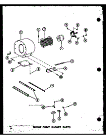 Direct Drive Blower Parts (Gce80dj-3 / P96491-1F) (Gce105dj-3 / P96491-2F) (Gce120dj-3.5 / P96491-3F) (Gce65dj-2 / P96491-4F) (Gce65dj / P96491-5F) (Gce80dj / P96491-6F) (Gce105dj / P96491-7F) (Gce120dj / P96491-3F) parts for Amana Furnace GC80DJ-3/P96455-11F from AppliancePartsPros.com