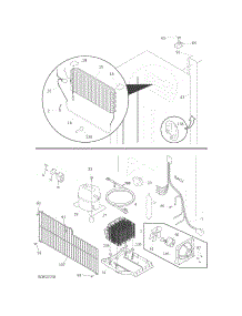System parts for Gibson Upright Freezer GCBM18RQWA from AppliancePartsPros.com