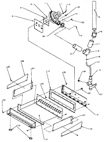 Induced Draft Blower Ass'y & Recuperator Coil Ass'y parts for Amana Furnace GCC045C30C/P1161801F from AppliancePartsPros.com