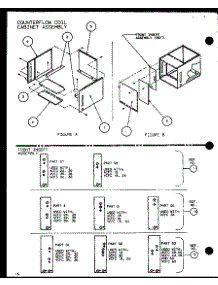 Counterflow Coil Cabinet Assembly (Ccc16 / P1101901c) (Ccc20 / P1101902c) (Ccc24 / P1101903c) parts for Amana Furnace GCC090B40B/P1107004F from AppliancePartsPros.com