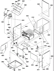 Cabinet Assembly parts for Amana Furnace GCCA070AX40/P1219503F from AppliancePartsPros.com