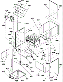 Cabinet Assembly parts for Amana Furnace GCCA115AX50/P1227606F from AppliancePartsPros.com