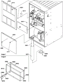 Front Panels parts for Amana Heating Cooling Combined Unit GCD070X30B/P1217602F from AppliancePartsPros.com