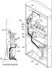 Wiring parts for Amana Heating Cooling Combined Unit GCD070X30B/P1217602F from AppliancePartsPros.com