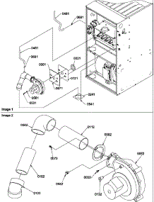 Blower Pipe parts for Amana Heating Cooling Combined Unit GCD070X30B/P1217602F from AppliancePartsPros.com