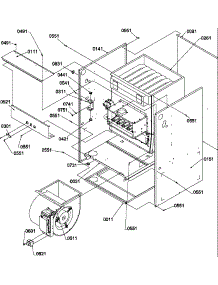 Outer Cabinet parts for Amana Heating Cooling Combined Unit GCD090X40B/P1217604F from AppliancePartsPros.com