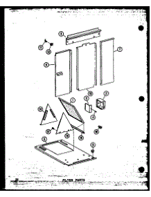 Filter Parts (Gc65dj-2 / P96455-9F) (Gc80dj / P96455-10F) (Gc80dj-3 / P96455-11F) (Gc105dj / P96455-12F) (Gc105dj-3 / P96455-13F) (Gc120dj / P96455-14F) (Gc120dj-3.5 / P96455-15F) (Gc140dj-4 / P96455-16F) parts for Amana Furnace GCE120DJ-3.5/P96491-3F from AppliancePartsPros.com