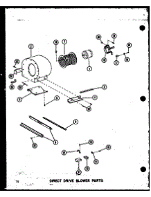 Direct Drive Blower Parts (Gc65dj-2 / P96455-9F) (Gc80dj / P96455-10F) (Gc80dj-3 / P96455-11F) (Gc105dj / P96455-12F) (Gc105dj-3 / P96455-13F) (Gc120dj / P96455-14F) (Gc120dj-3.5 / P96455-15F) (Gc140dj-4 / P96455-16F) parts for Amana Furnace GCE120DJ/P96491-3F from AppliancePartsPros.com