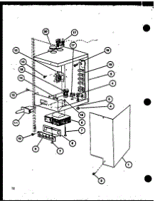 (Gce502 / P6958906f) (Gce753 / P6958907f) (Gce1003 / P6958908f) (Gce1254 / P6958909f) (Gce1505 / P6958910f) parts for Amana Furnace GCE1254/P6958909F from AppliancePartsPros.com