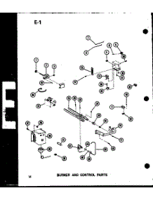 Burner And Control Parts (Gce65dm-2 / P96525-1F) (Gce80dm / P96525-2F) (Gce80dm-3 / P96525-3F) (Gce105dm / P96525-4F) (Gce105dm-3 / P96525-5F) (Gce120dm / P96525-6F) (Gce120dm-3.5 / P96525-7F) parts for Amana Furnace GCE80DM-3/P96525-3F from AppliancePartsPros.com