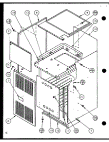 (Gci115b35b / P1106506f) (Gci115b50b / P1106507f) (Gci140b50b / P1106508f) parts for Amana Furnace GCI070B30B/P1106502F from AppliancePartsPros.com
