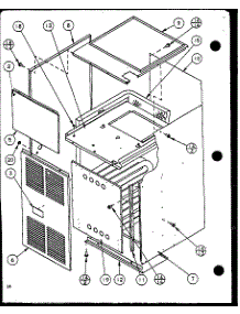 (Gci115c35a / P9898214f) (Gci115c50a / P9898215f) (Gci140c35a / P9898216f) parts for Amana Furnace GCI070C40A/P9898211F from AppliancePartsPros.com
