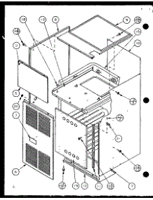 (Gci045b25b / P9898201f) (Gci070b30b / P9898202f) (Gci070b40b / P9898203f) (Gci090b30b / P9898204f) (Gci090b50b / P9898205f) parts for Amana Furnace GCI090B30B/P1106504F from AppliancePartsPros.com