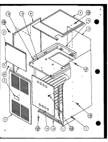 (Gci045c25a / P9898209f) (Gci070c30a / P9898210f) (Gci070c40a / P9898211f) (Gci090c30a / P9898212f) (Gci090c50a / P9898213f) parts for Amana Furnace GCI115C35A/P9898214F from AppliancePartsPros.com