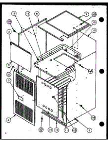 (Gci45a25 / P6983201f) (Gci70a30 / P6983202f) (Gci70a40 / P6983203f) (Gci90a30 / P6983204f) (Gci90a50 / P6983205f) parts for Amana Furnace GCI140A50/P6983209F from AppliancePartsPros.com