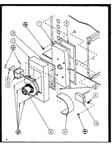 (Gci115b50a / P9898207f) parts for Amana Furnace GCI140B50A/P9898208F from AppliancePartsPros.com