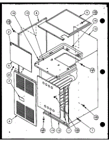 (Gci45a25c / P9811209f) (Gci70a30c / P9811210f) (Gci70a40c / P9811211f) (Gci90a30c / P9811212f) (Gci90a50c / P9811213f) parts for Amana Furnace GCI45A25C/P9811209F from AppliancePartsPros.com