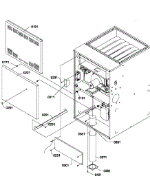 Front Panels parts for Amana Heating Cooling Combined Unit GCIS090CX50/P1211205F from AppliancePartsPros.com