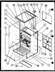 (Gcn45a30 / P9961601f) (Gcn70a30 / P9961602f) (Gcn70a40 / P9961603f) (Gcn90a40 / P9961604f) (Gcn115a40 / P9961606f) parts for Amana Furnace GCN115A40/P9961605F from AppliancePartsPros.com