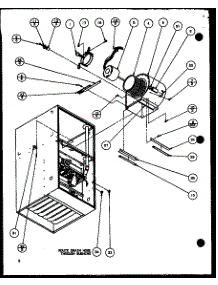 (Gcn45a30 / P9961613f) (Gcn70a30 / P9961614f) (Gcn70a40 / P9961615f) (Gcn90a40 / P9961616f) (Gcn115a40 / P9961617f) parts for Amana Furnace GCN115A40/P9961617F from AppliancePartsPros.com