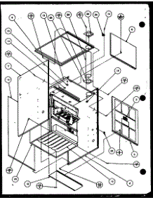 (Gcn45a30 / P9961613f) (Gcn70a30 / P9961614f) (Gcn70a40 / P9961615f) (Gcn90a40 / P9961616f) (Gcn115a40 / P9961617f) parts for Amana Furnace GCN45A30/P9961613F from AppliancePartsPros.com