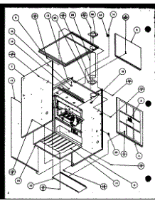 (Gcn145a30 / P9961607f) (Gcn70a30 / P9961608f) (Gcn70a40 / P9961609f) (Gcn90a40 / P9961610f) (Gcn115a40 / P9961612f) parts for Amana Furnace GCN70A30/P9961608F from AppliancePartsPros.com