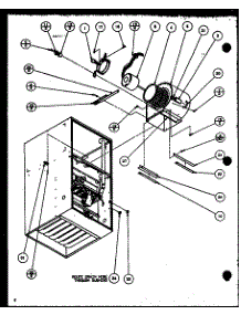 (Gcn145a30 / P9961607f) (Gcn70a30 / P9961608f) (Gcn70a40 / P9961609f) (Gcn90a40 / P9961610f) (Gcn115a40 / P9961612f) parts for Amana Furnace GCN70A30/P9961608F from AppliancePartsPros.com